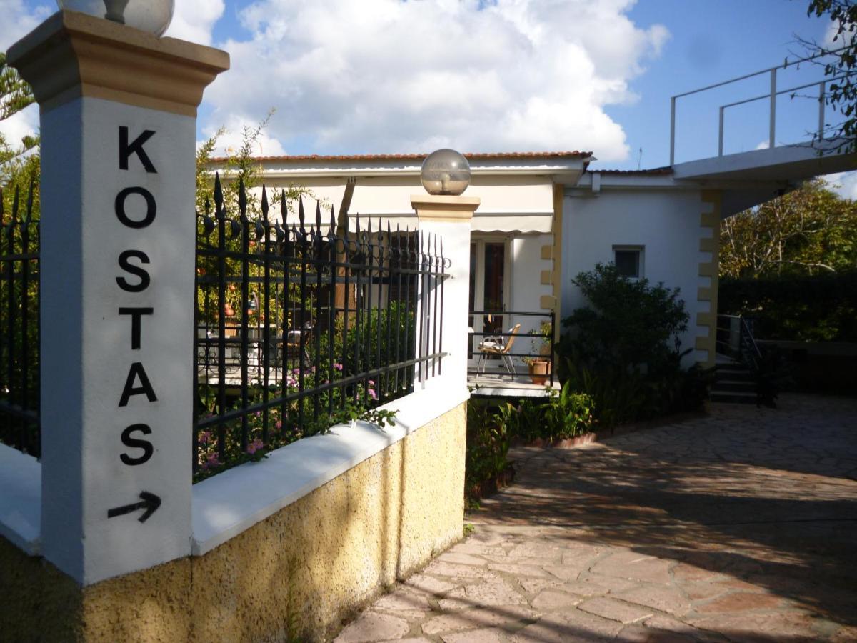 Kostas Apartments&studios Agios Georgios Pagon Exterior foto